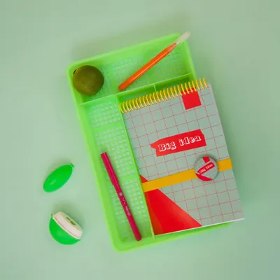 Stationery - Big Idea” A5 notebook with a pop design, made in France - MAUVAISES GRAINES