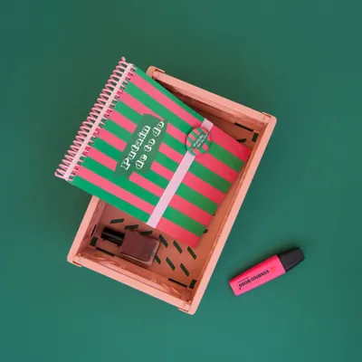 Papeterie - Carnet A5 « To-Do » au design pop, fabriqué en France - MAUVAISES GRAINES