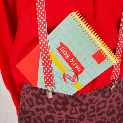 Stationery - Big Idea” A5 notebook with a pop design, made in France - MAUVAISES GRAINES