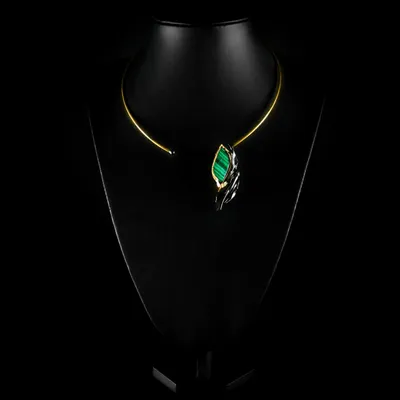 Jewelry - Green Hill Choker Necklace - V UNIQUENESS FINE GREEK JEWELRY