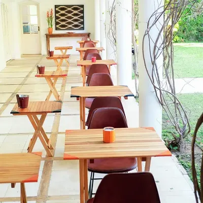 Tables for hotels - FOLDING TABLE - SOL & LUNA