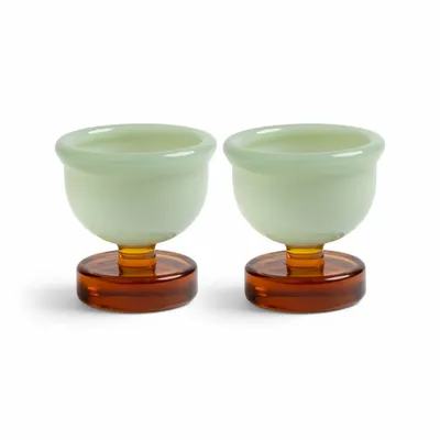 Glass - Egg holder cantine set of 2 - &KLEVERING