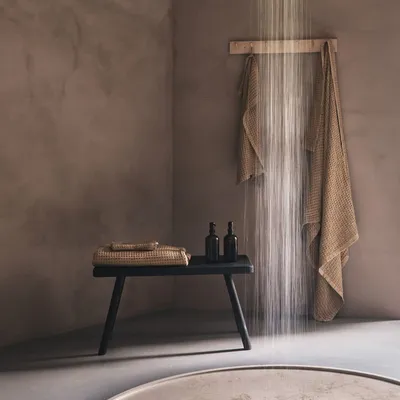 Serviettes de bain - Serviette de bain en coton biologique MIREILLE1 30x45 cm - BED AND PHILOSOPHY