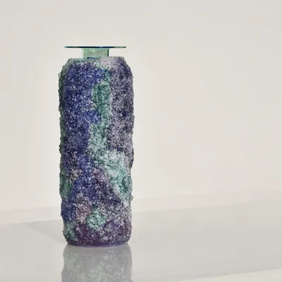 Vases - Silva Mineralis Amethysta Smaragdina — sculptural vase - COKI
