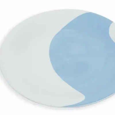 Formal plates - Colorblock Porcelain Dinner Plates Set-of-Four - MISETTE