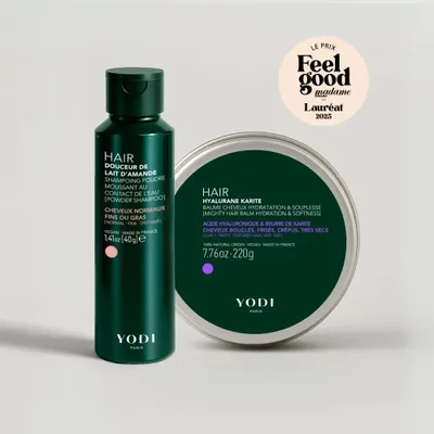 Soins cheveux - Routine Cheveux Hydratation & Souplesse - YODI