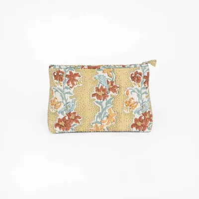 Sacs et cabas - BLOCK PRINTED QUILTED PURSE - MUSTURD MEHER - CRAFT BOAT