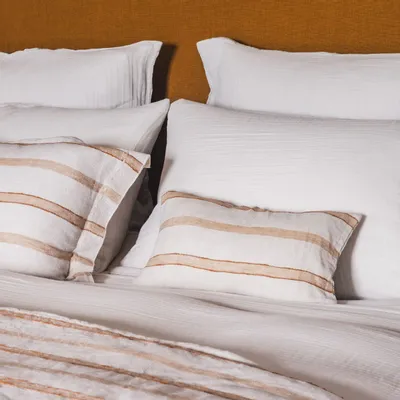 Fabric cushions - PAPYRUS cushion cover 25x40 cm - BED AND PHILOSOPHY