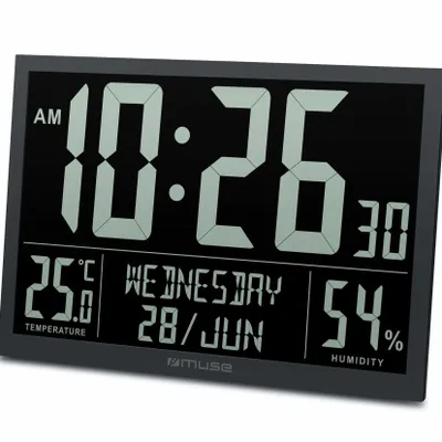 Office design and planning - HORLOGE DIGITALE DE BUREAU M-160 WMC - MUSE