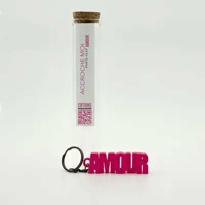 Jewelry - Message keychain — LOVE - MAUVAISES GRAINES