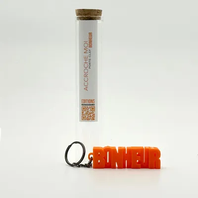 Petite maroquinerie - Porte-clés à message – BONHEUR - MAUVAISES GRAINES