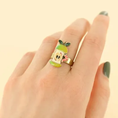 Bijoux - BAGUE PEPIN COULEUR BRONZE VERT - TARATATA BIJOUX