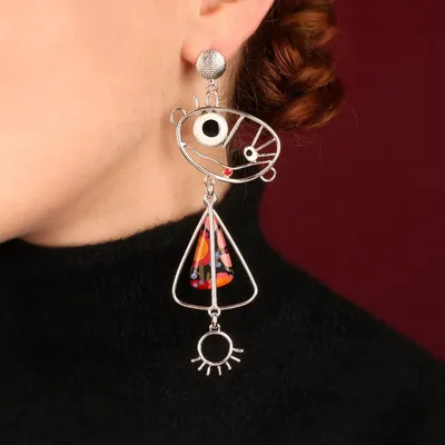 Jewelry - SILVER MULTI-COLOR FILIPENDULE CHIPS - TARATATA BIJOUX