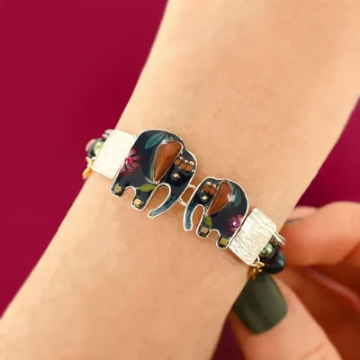 Bijoux - BRACELET PAPONG COULEUR ARGENT MULTI - TARATATA BIJOUX