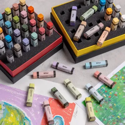 Papeterie bureau - Peinture en bâton - B.FTER