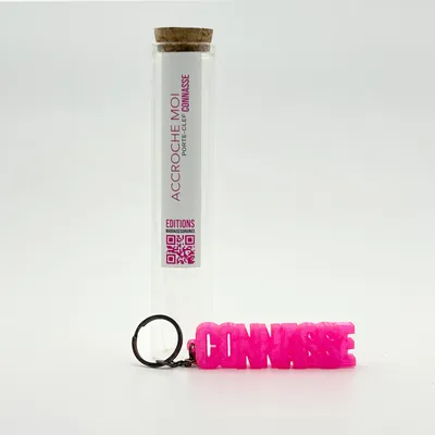 Cadeaux - Porte-clés à message – CONNASSE - MAUVAISES GRAINES