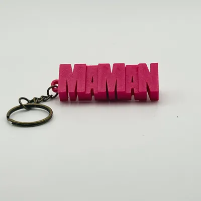 Cadeaux - Porte-clés à message – MAMAN - MAUVAISES GRAINES