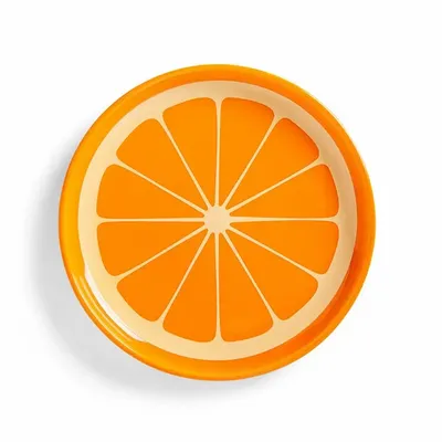 Plateaux - Plateau à bibelots orange - KIKKERLAND