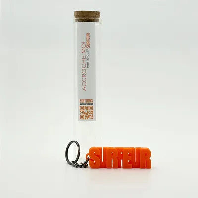 Objets de décoration - Porte-clés à message – SURFEUR - MAUVAISES GRAINES