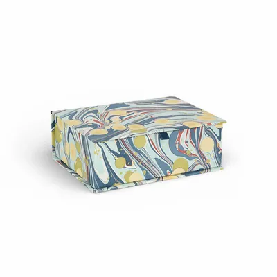 Decorative objects - GRAND COFFRET MARBRÉ POUR SOUVENIRS - BULLE OCÉANIQUE ET MONTAGNE - CRAFT BOAT