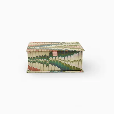 Decorative objects - PETITE BOÎTE À SOUVENIRS MARBRÉE - MOSS MOUNTAIN - CRAFT BOAT