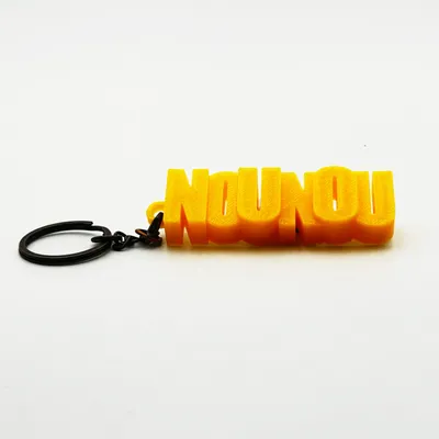 Gifts - Message keychain — NOUNOU - MAUVAISES GRAINES