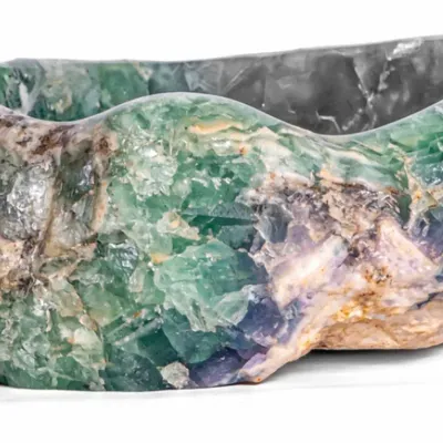 Design objects - KŪSEKI（空石), illuminated stone basin - MAISON AETHERION