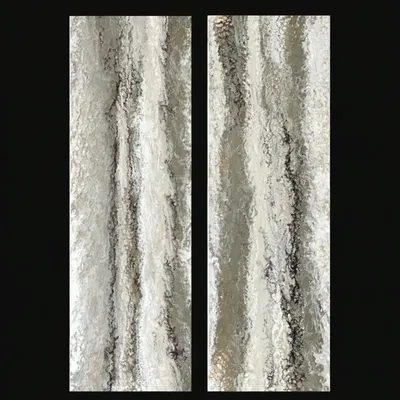 Tableaux - Diptyque · Panneau Lithic Drift 2 - TURIK&ART (KSENIIA TURIK)