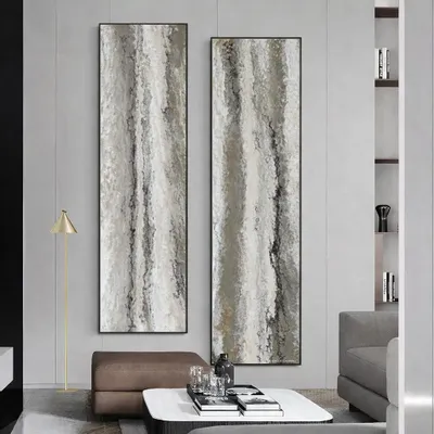 Tableaux - Diptyque · Panneau Lithic Drift 2 - TURIK&ART (KSENIIA TURIK)