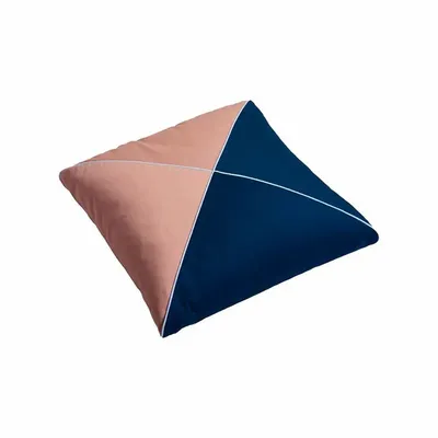 Coussins textile - Dawn 4 — Ocean / Shell Pink / Light Blue, 40×40 cm - SOFEN