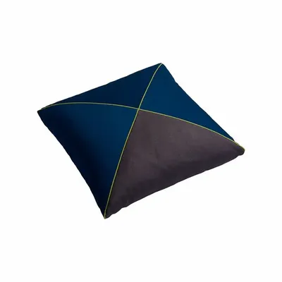 Fabric cushions - Shade 2 — Rain Pebble / Ocean / Bright Moss, 40×40 cm - SOFEN