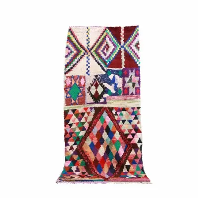 Autres tapis - Tapis Boucherouite Vintage - CASA AMAR