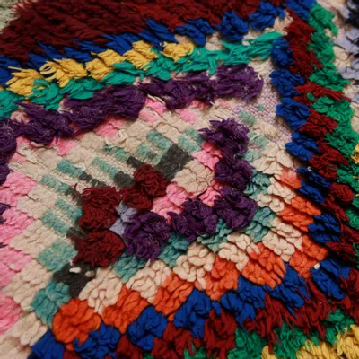 Autres tapis - Tapis Boucherouite Vintage - CASA AMAR