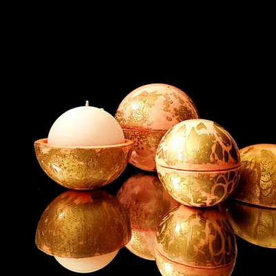 Design objects - Orange Blossom Globe Candle - PONPON CURIOSITAS