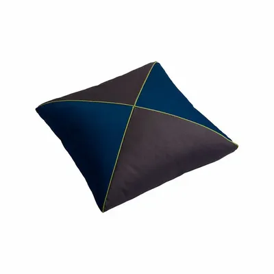 Fabric cushions - Shade 3 — Rain Pebble / Ocean / Bright Moss, 40×40 cm - SOFEN