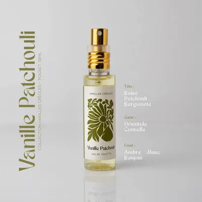 Parfums pour soi et eaux de toilette - Eau de toilette - Vanille Patchouli - Vanilles Créoles - 35 ml - PARFUMS DES ILES
