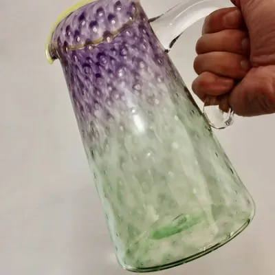 Carafes - Blown glass pitcher - OKAMOTO YURIKO