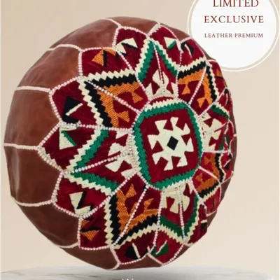 Objets de décoration - pouf marocain - IZDWAN