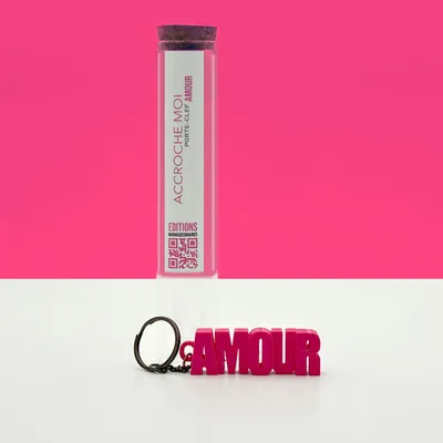 Jewelry - Message keychain — LOVE - MAUVAISES GRAINES