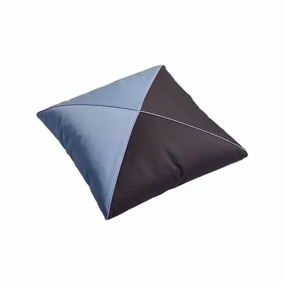 Fabric cushions - Haze 4 — Soft Blue / Rain Pebble / Sea Lavender, 40×40 cm - SOFEN