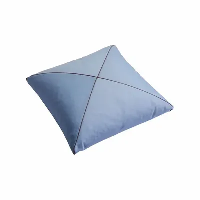 Fabric cushions - Salt 1 — Ocean / Silver Gray, 40×40 cm - SOFEN