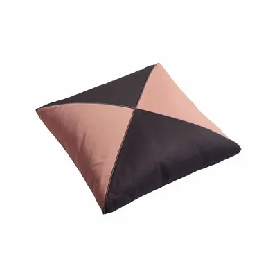 Fabric cushions - Nude 3 — Shell Pink / Rain Pebble / Silver Gray, 40×40 cm - SOFEN