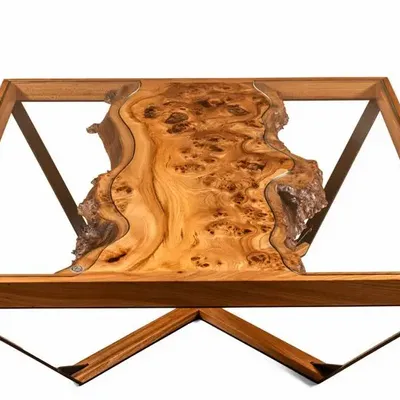 Design objects - Art and Material coffee table - HERON DESIGN