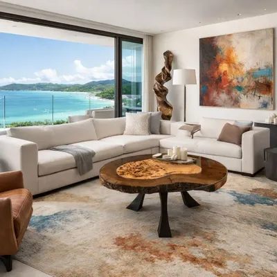 Objets design - Table basse Hawaï - HERON DESIGN