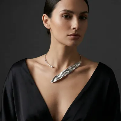 Jewelry - Tears of the Sky Choker Necklace - V UNIQUENESS FINE GREEK JEWELRY