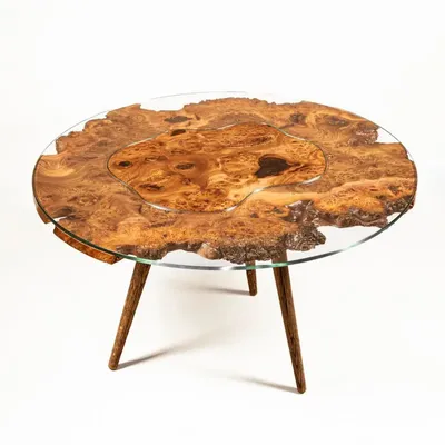 Pièces uniques - Table basse Okinawa - HERON DESIGN