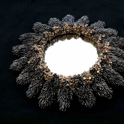 Objets de décoration - SUN MIRROR -MIROIR soleil - VALÉRIE LEBRUN SCULPTURE