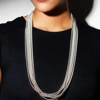 Decorative objects - LONG TWIST NECKLACE - LA MOLLLA® BIJOUX