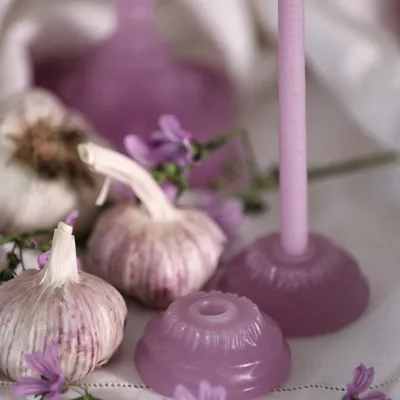 Objets de décoration - Coffret de 2 bougeoirs "Fleuriste" - CIERGERIE DES PREMONTRES