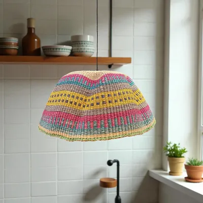 Suspensions - Panier/Abat-Jour Savana - MAISON SAWA